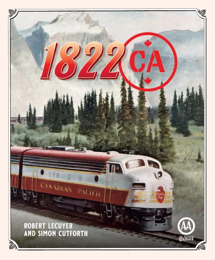 All-Aboard Games 1822CA gioco da tavolo serie 1822