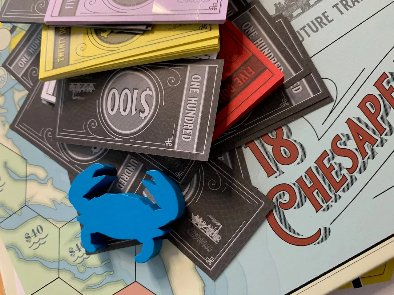 All-Aboard Games 18Chesapeake gioco da tavolo edizione Kickstarter