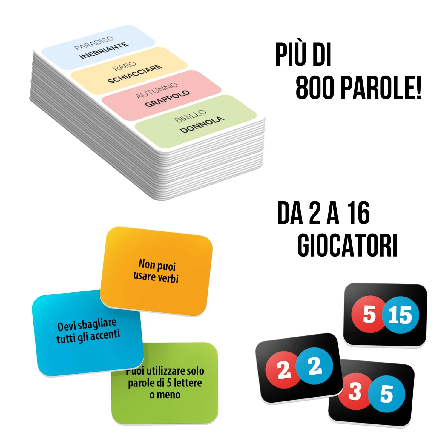 Ludic Slalom Parola IT57304 gioco 4-16 giocatori parole