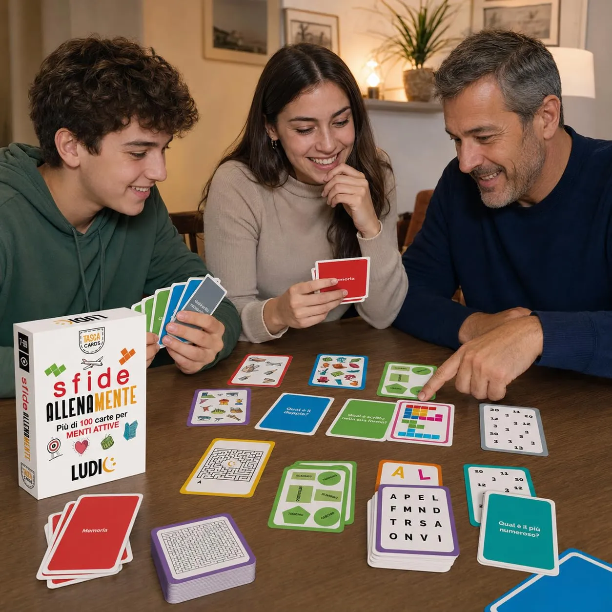 Ludic Tasca-Cards Sfide Allenamente carte 108 sfide