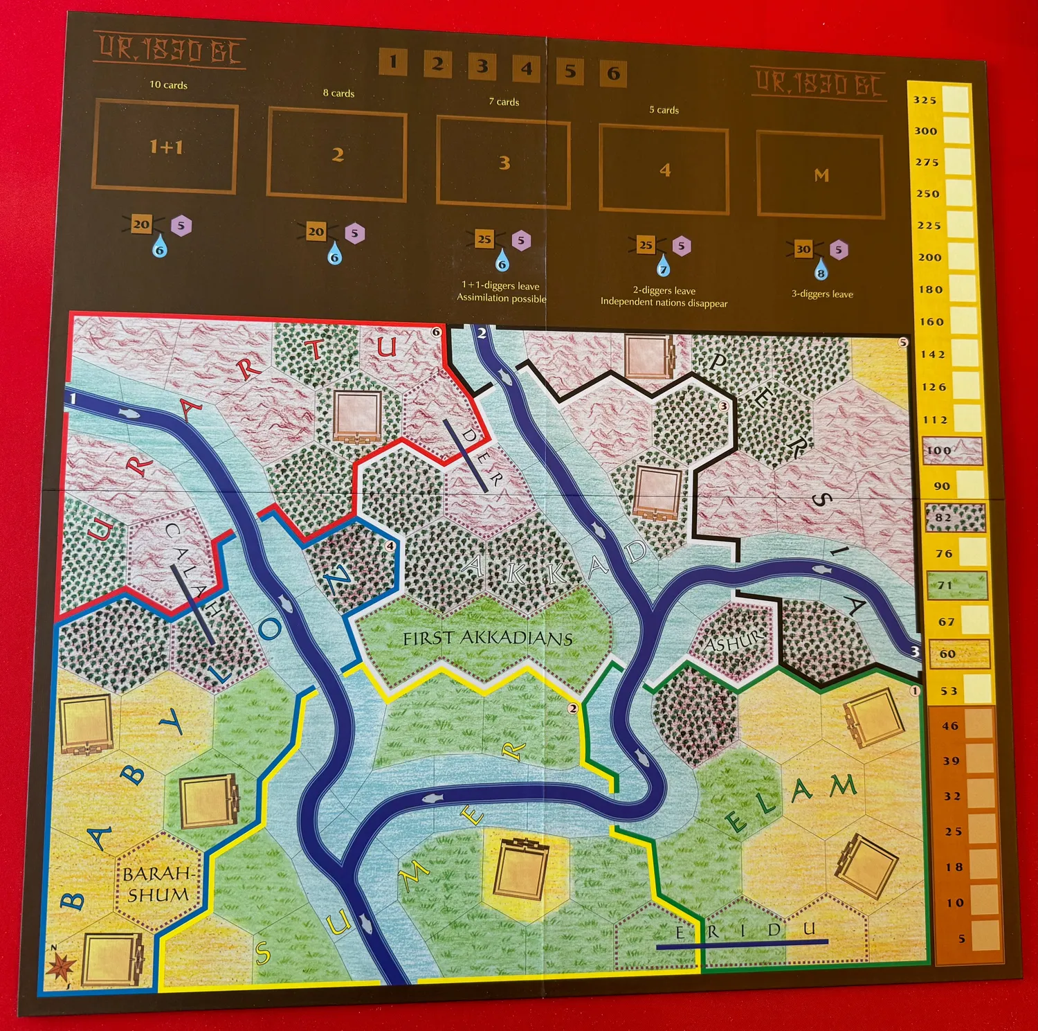 All-Aboard Games Ur 1830 BC gioco da tavolo preorder