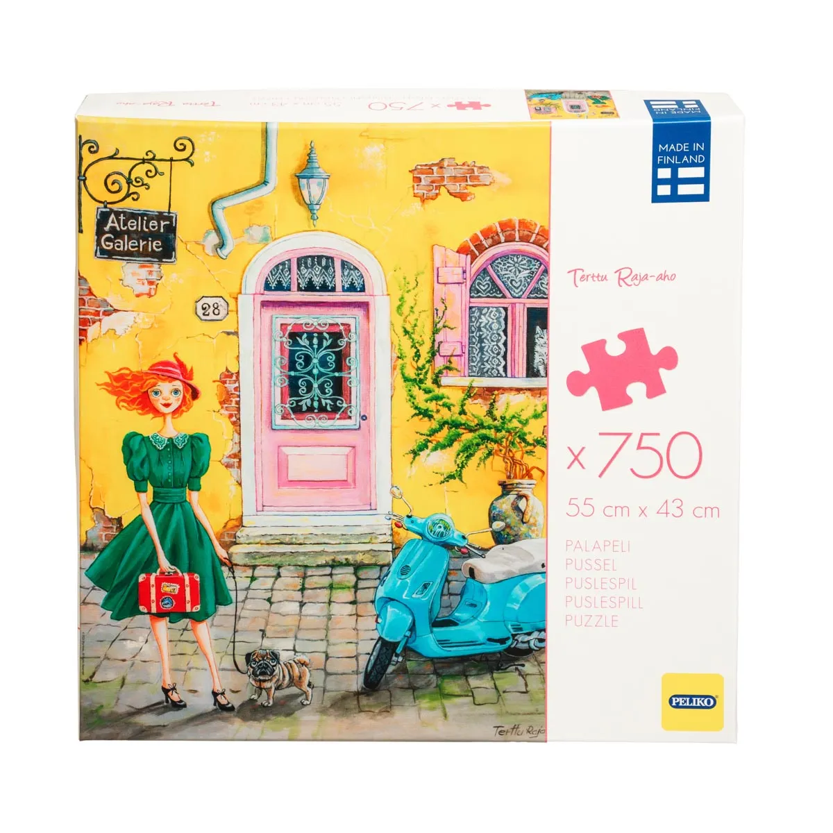 Peliko Mademoiselle puzzle 750 pezzi colorato