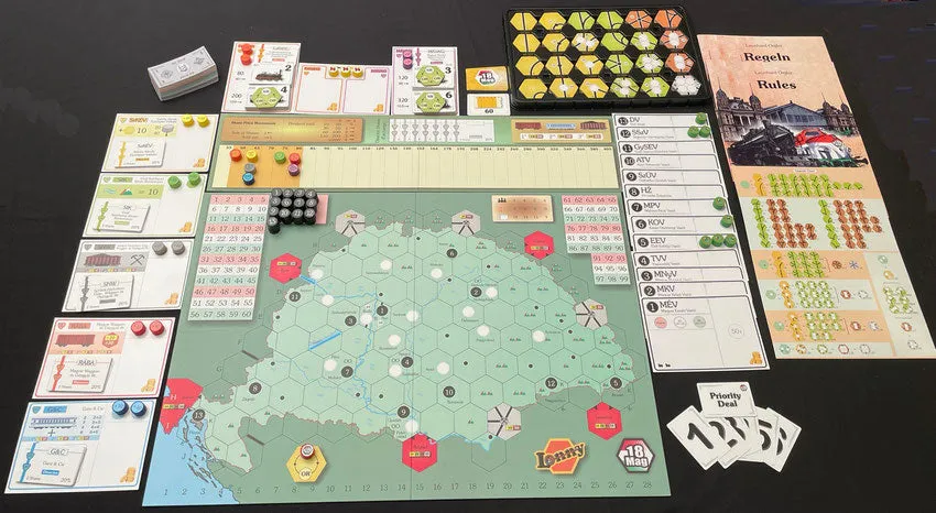 All-Aboard Games 18Mag gioco da tavolo ferroviario 18xx