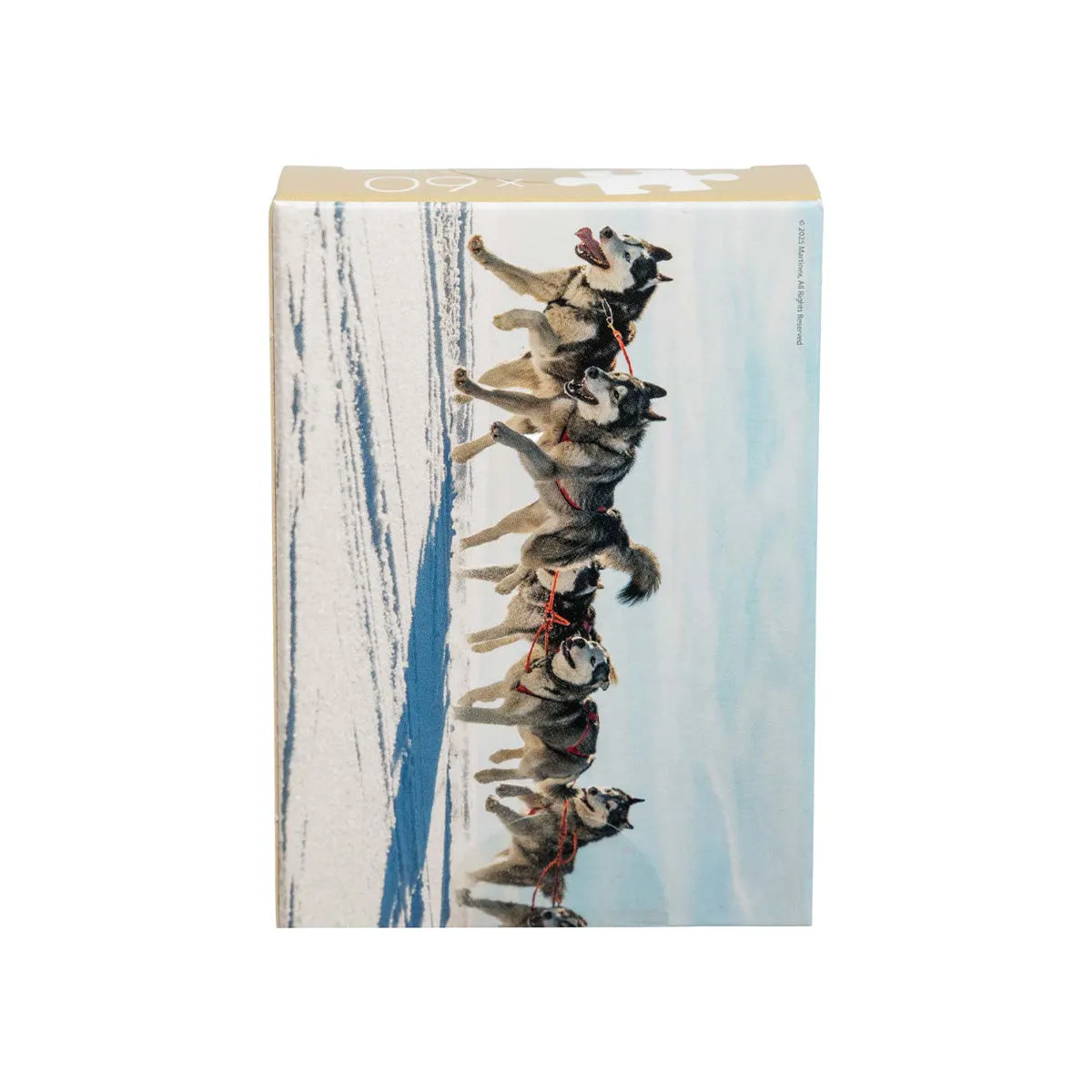 Peliko Huskysafari mini puzzle 60 pezzi Lapponia