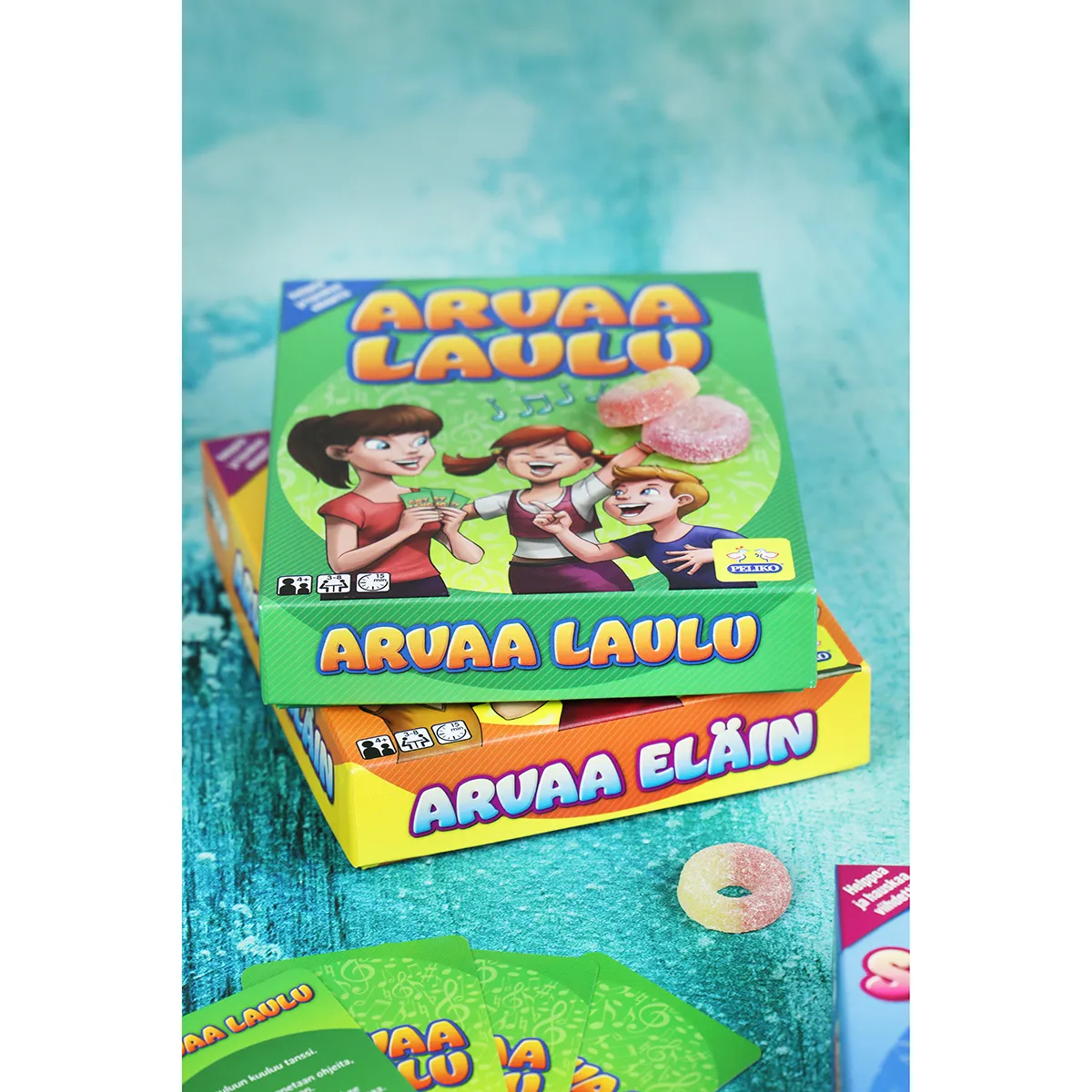 Peliko Arvaa Laulu gioco di carte quiz musicale famiglia
