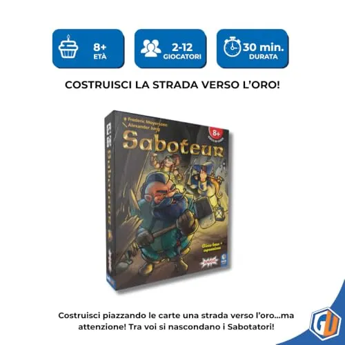 Giochi Uniti Saboteur Nuova Edizione GU843 gioco 2-12