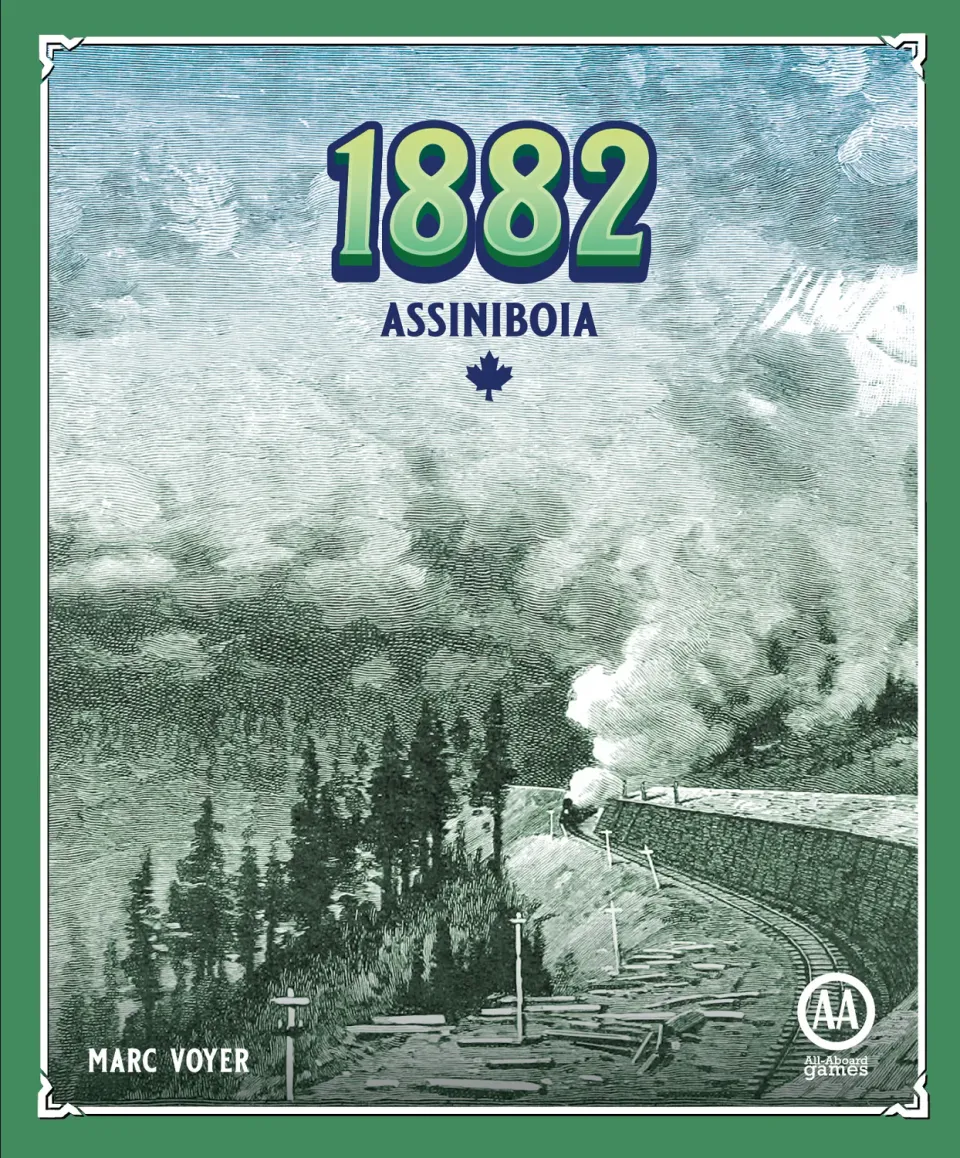 All-Aboard Games 1882 gioco da tavolo ferroviario 18xx