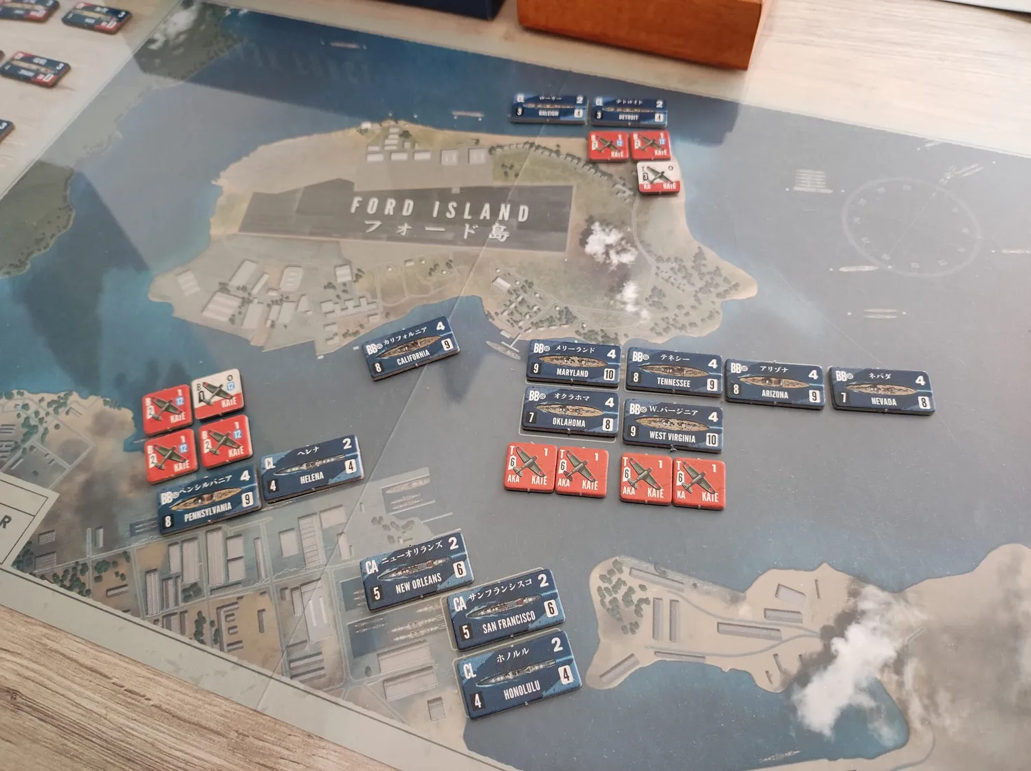 VUCA Simulations Task Force Pacific wargame navale portaerei