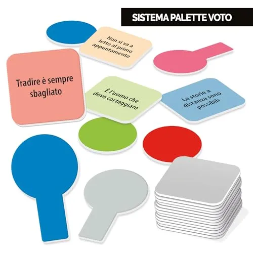Ludic Dibattito Love & Sex gioco di società adulti 2-6 giocatori