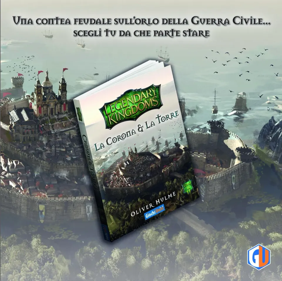 Giochi Uniti Legendary Kingdoms La Corona e La Torre librogame italiano