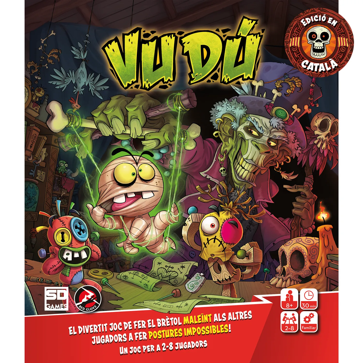 SD Games Vudú gioco di carte edizione catalana