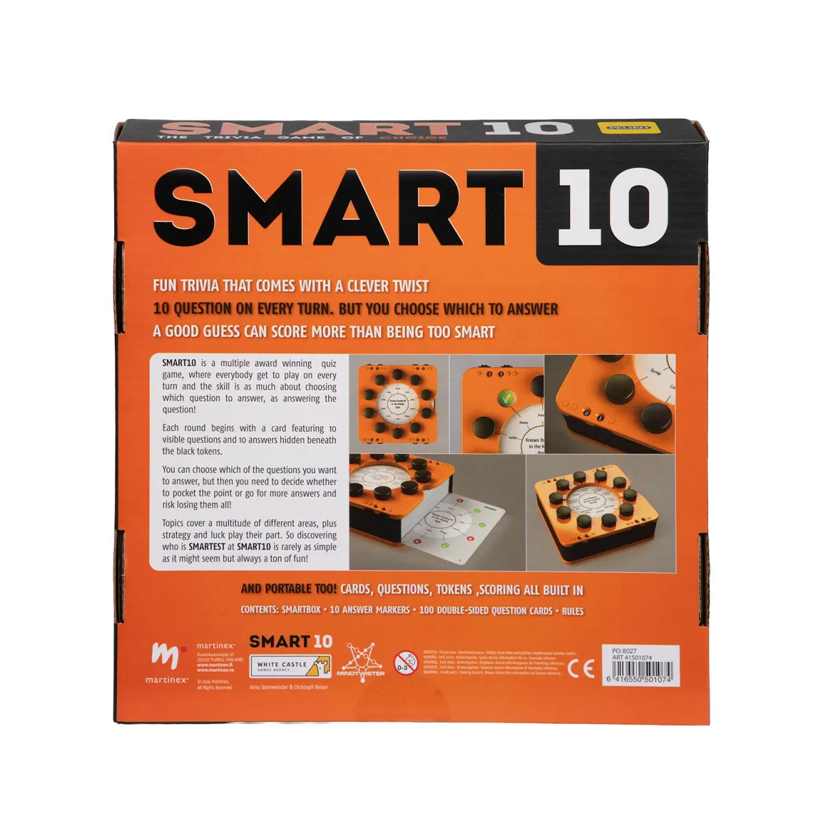 Peliko Smart10 English quiz game in inglese