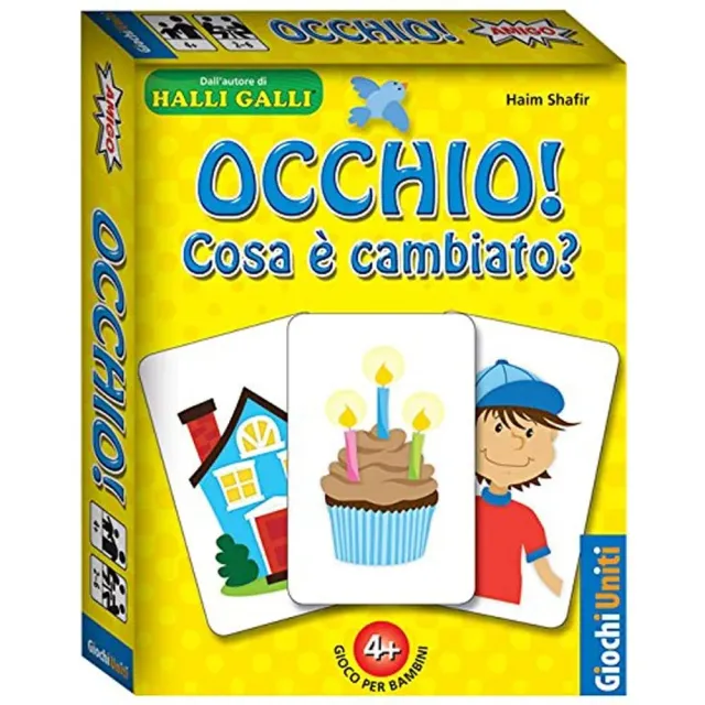 Giochi Uniti Occhio Cosa è Cambiato gioco da tavolo memoria