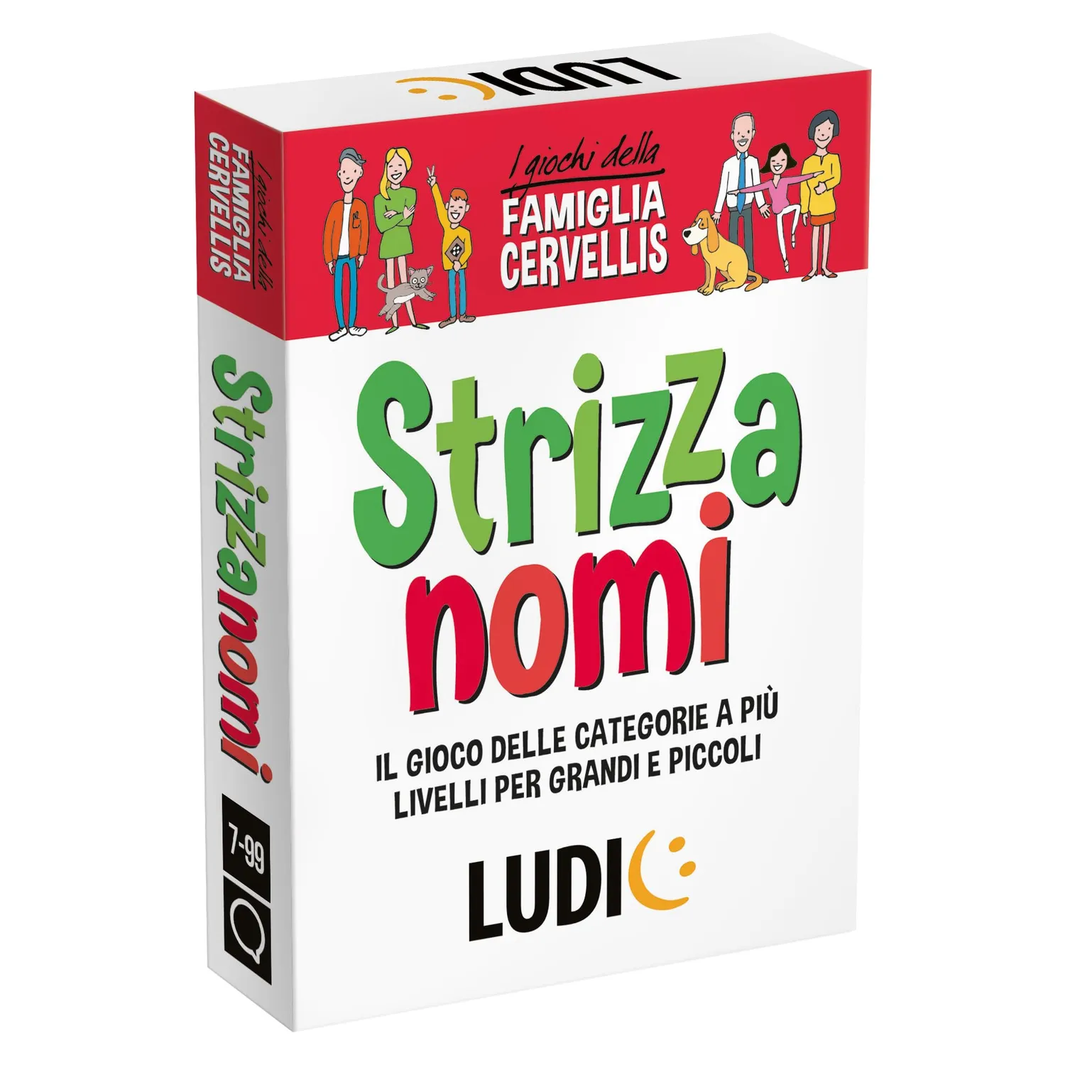 Ludic Famiglia Cervellis Mimo Indovino gioco di carte famiglia