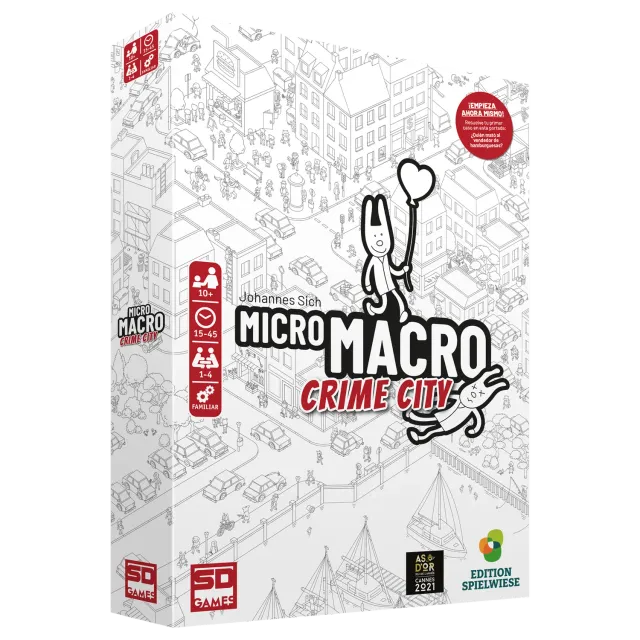SD Games MicroMacro Crime City gioco investigativo