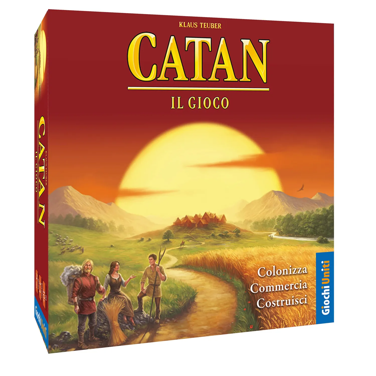 Catan Gioco Base Relaunch gioco da tavolo 3-4 giocatori