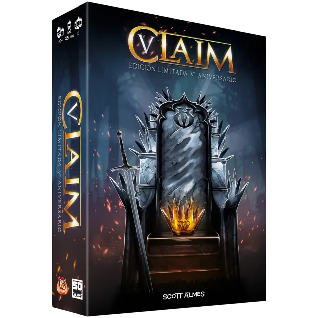 SD Games Claim V Anniversario gioco carte edizione limitata