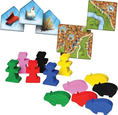 Giochi Uniti Carcassonne Commercianti e Costruttori 2 espansione