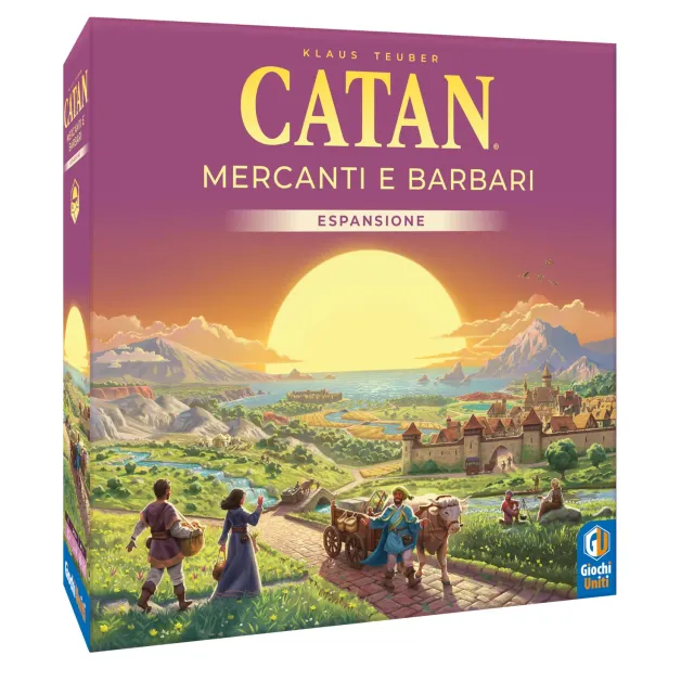 Giochi Uniti Catan Mercanti e Barbari espansione 2-4 giocatori