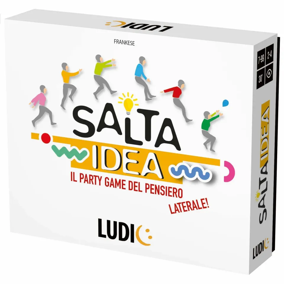 Ludic Saltaidea IT57311 party game pensiero laterale 3-4 giocatori
