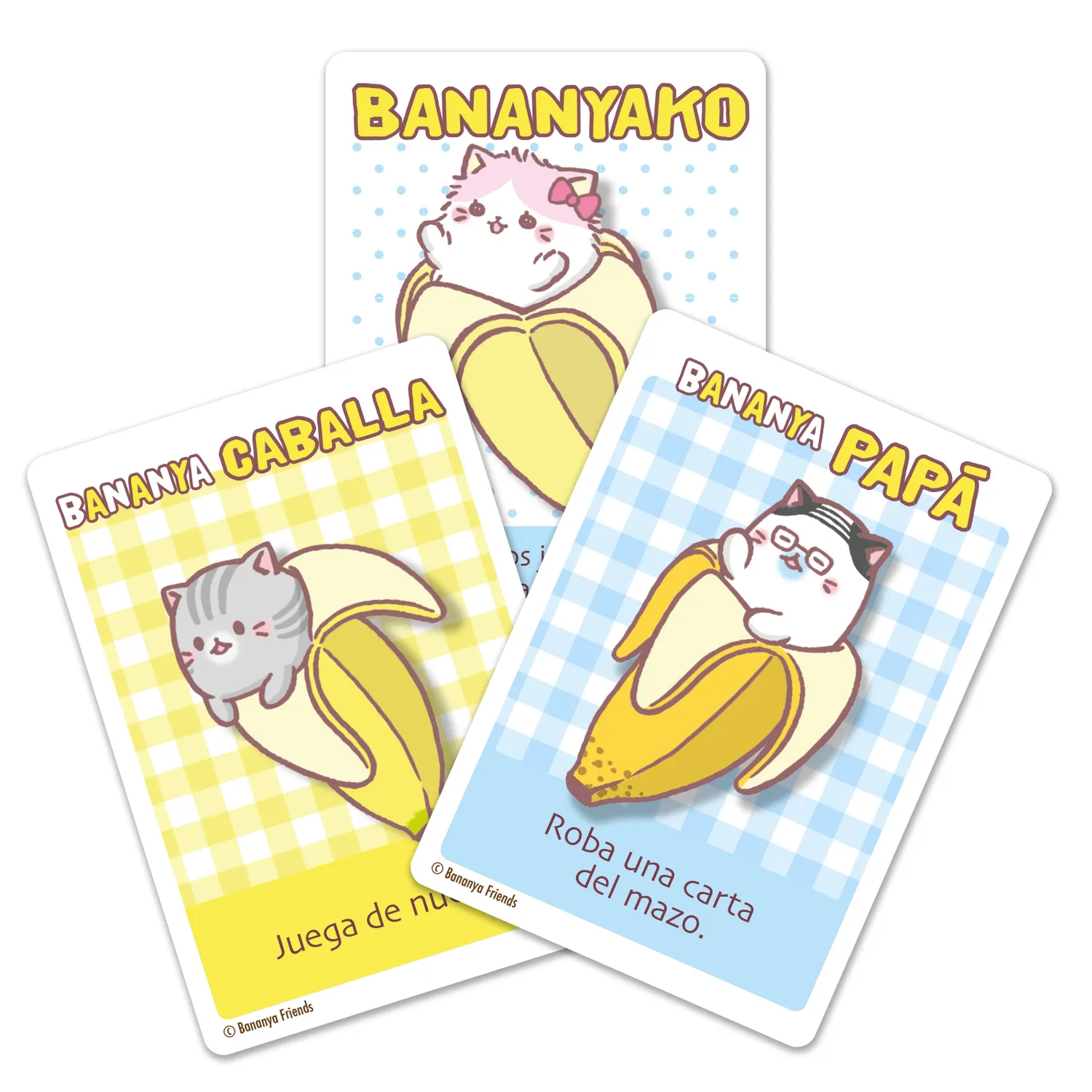 SD Games Bananya gioco di carte gatti banana 68 carte