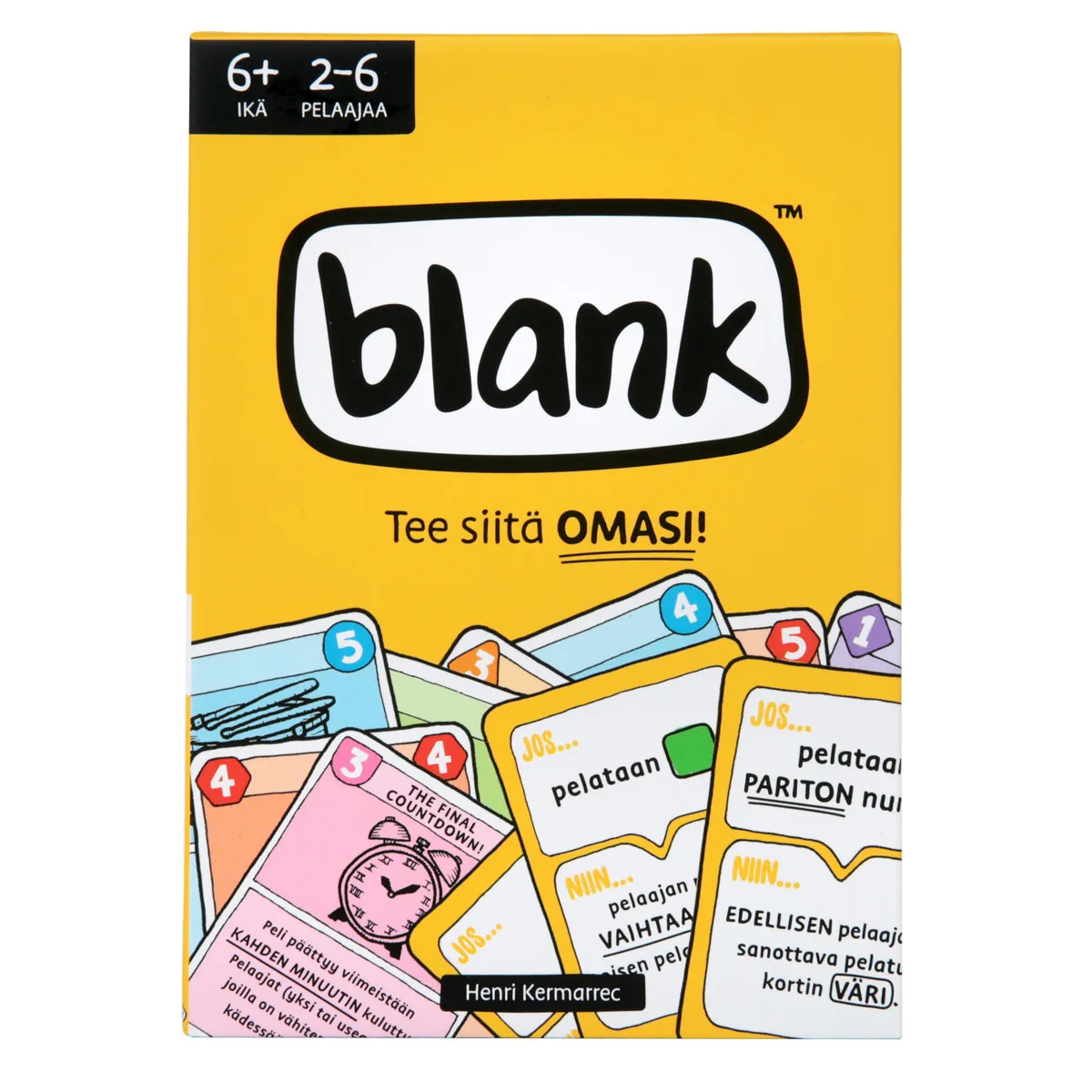 Peliko Blank gioco di carte personalizzabile finlandese