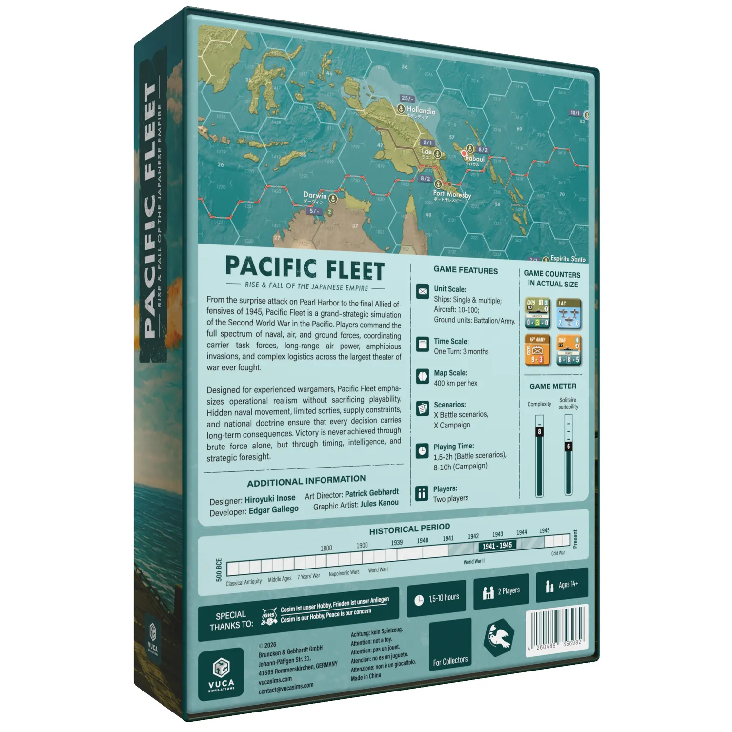 VUCA Pacific Fleet gioco strategico Pacifico WWII