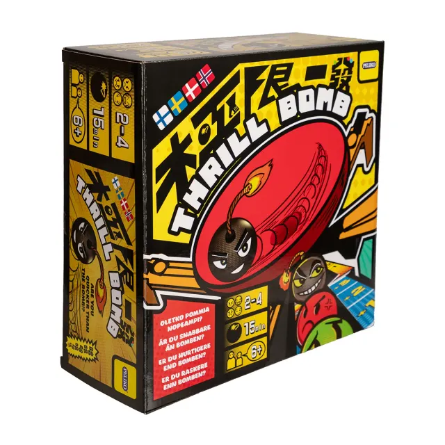 Peliko Thrill Bomb gioco con palline famiglia 10 punti