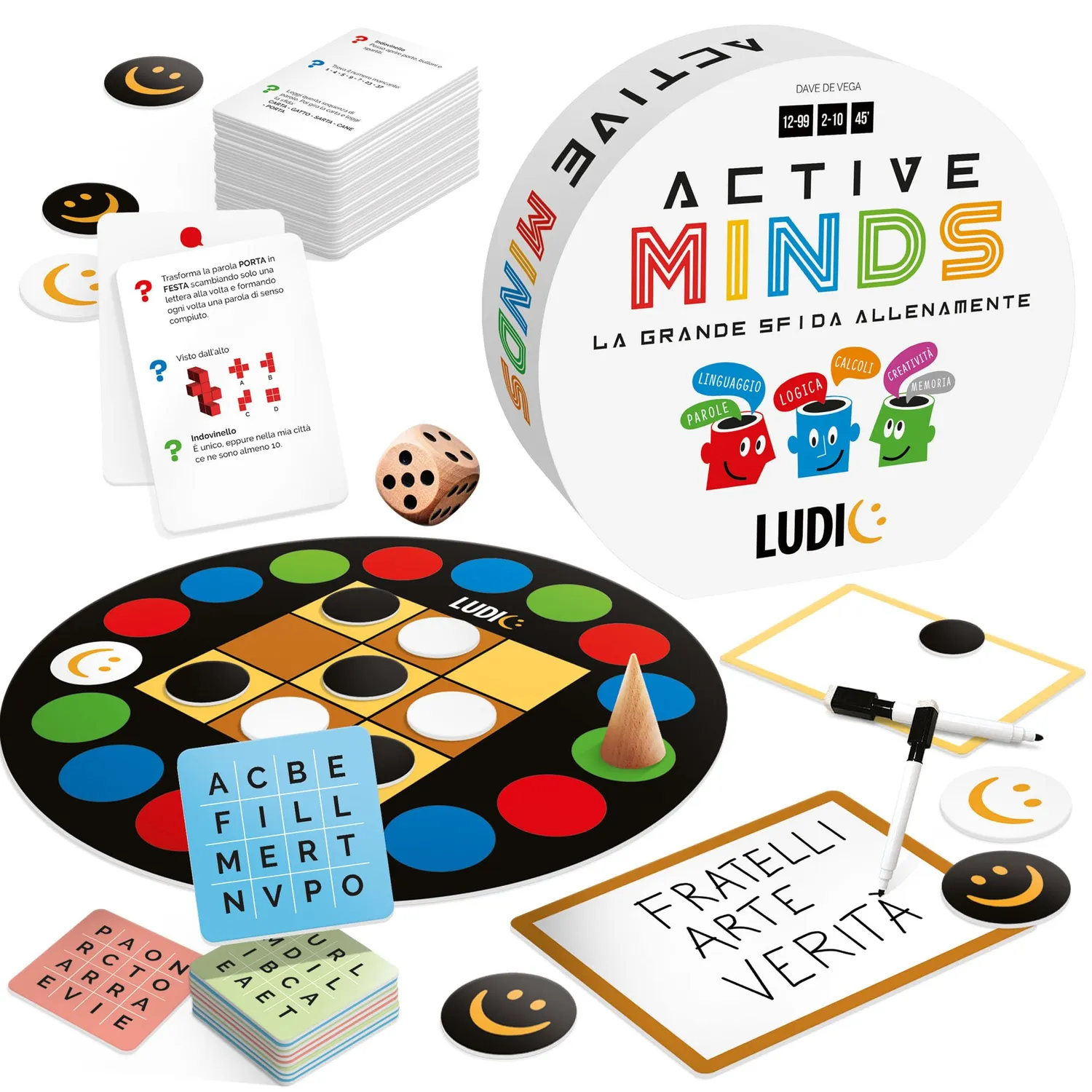 Ludic Active Minds La Grande Sfida gioco di società a squadre