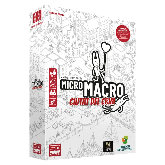 SD Games MicroMacro Crime City gioco investigativo cooperativo