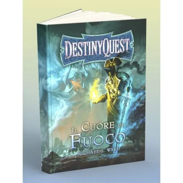 Giochi Uniti DestinyQuest Il Cuore di Fuoco libro game italiano