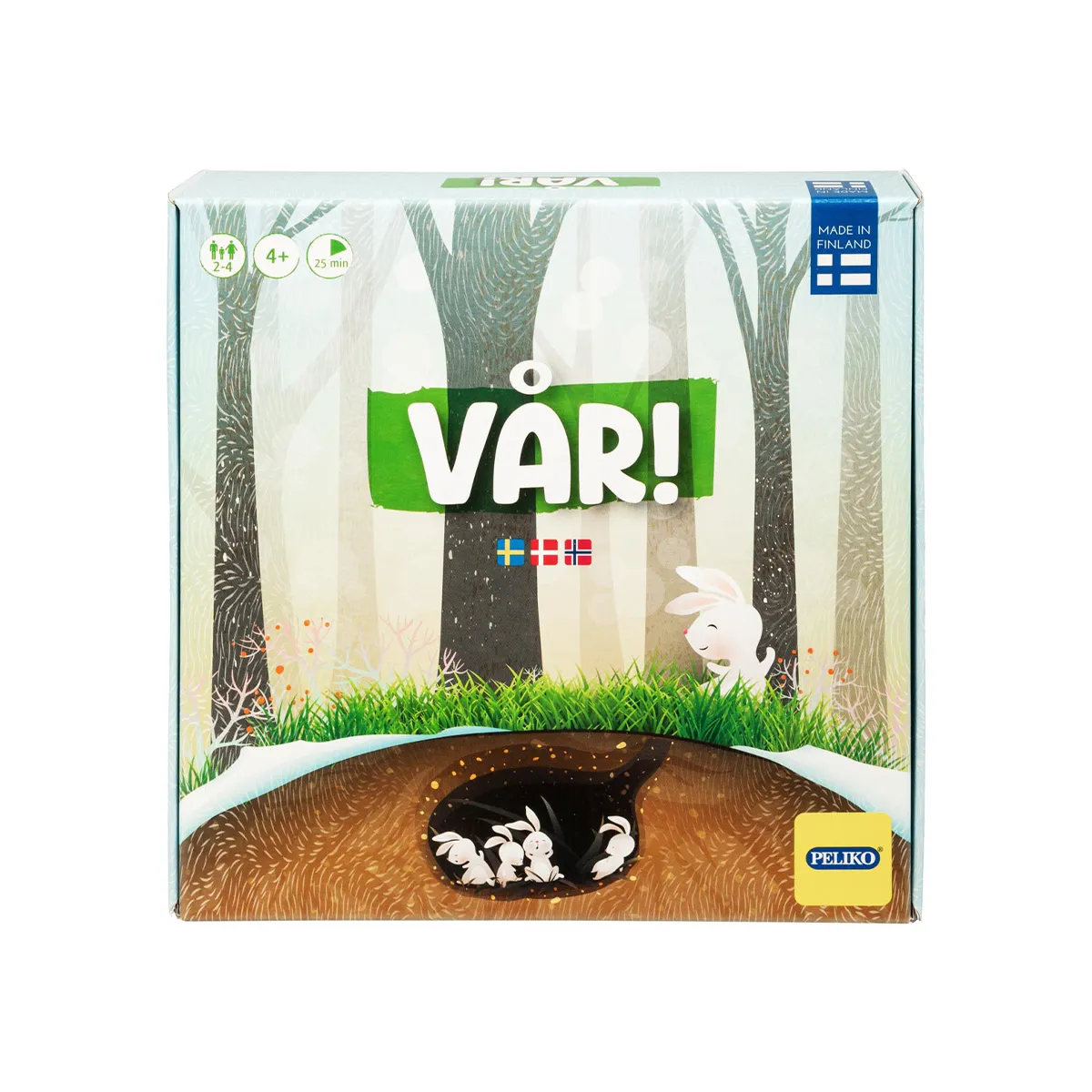 Peliko Vår! gioco da tavolo per bambini stile ludo