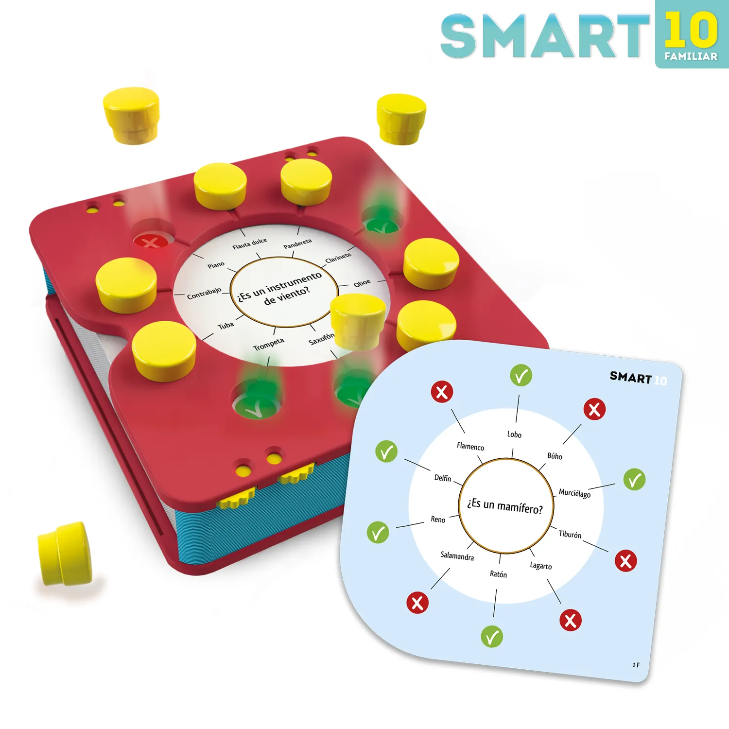 SD Games Smart 10 Familiar quiz 2-8 giocatori
