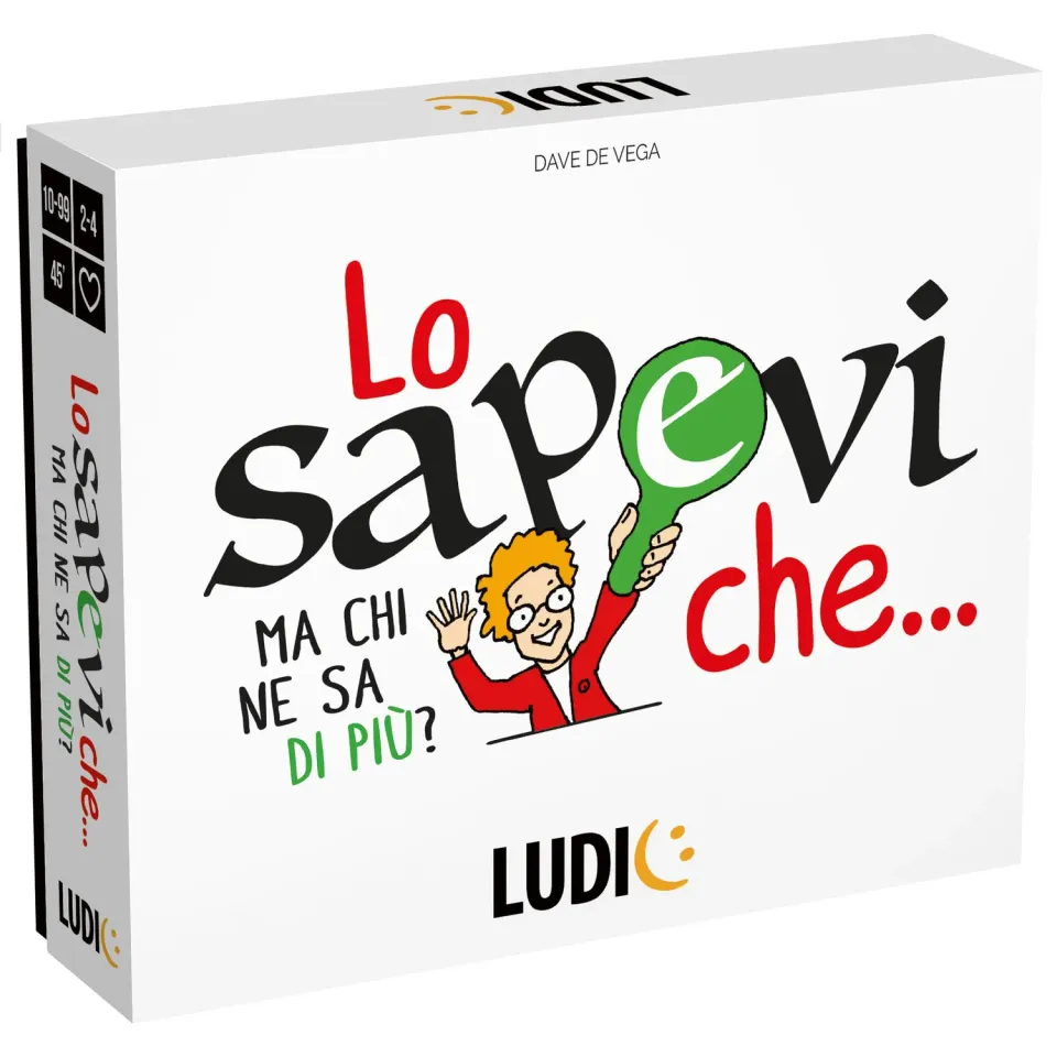 Ludic Lo Sapevi Che IT59100 gioco quiz 2-4 giocatori curiosità