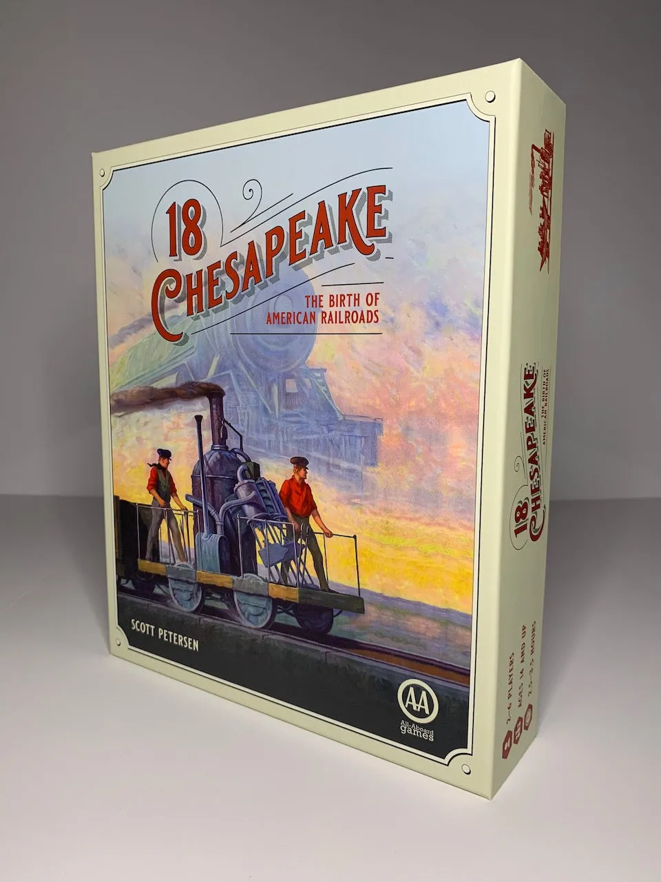 All-Aboard Games 18Chesapeake gioco da tavolo edizione Kickstarter