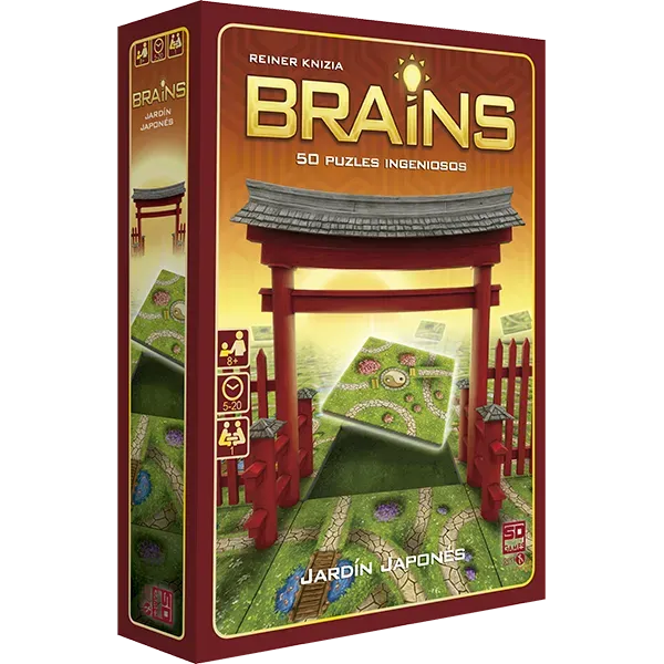 SD Games Brains Giardino Giapponese puzzle solitario 50 schemi