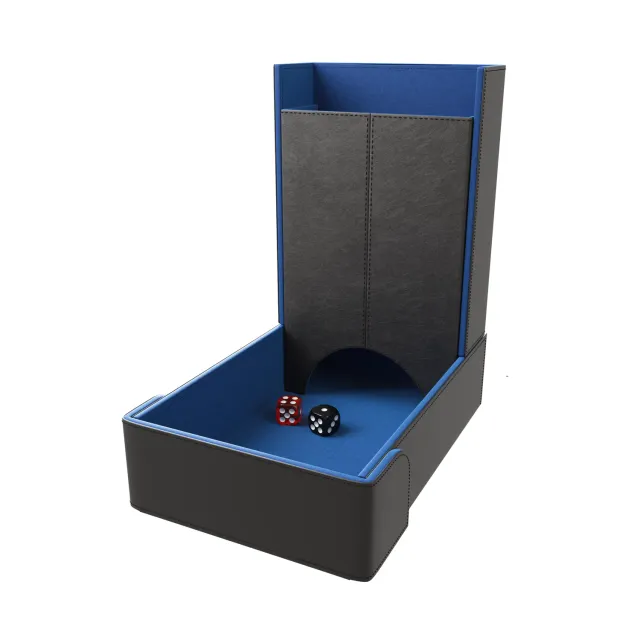 VUCA Simulations Dice Tower torre dadi pieghevole pelle