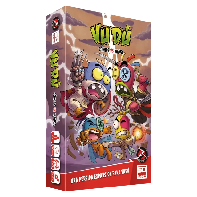 SD Games Vudú Comics Vs Manga espansione 32 carte