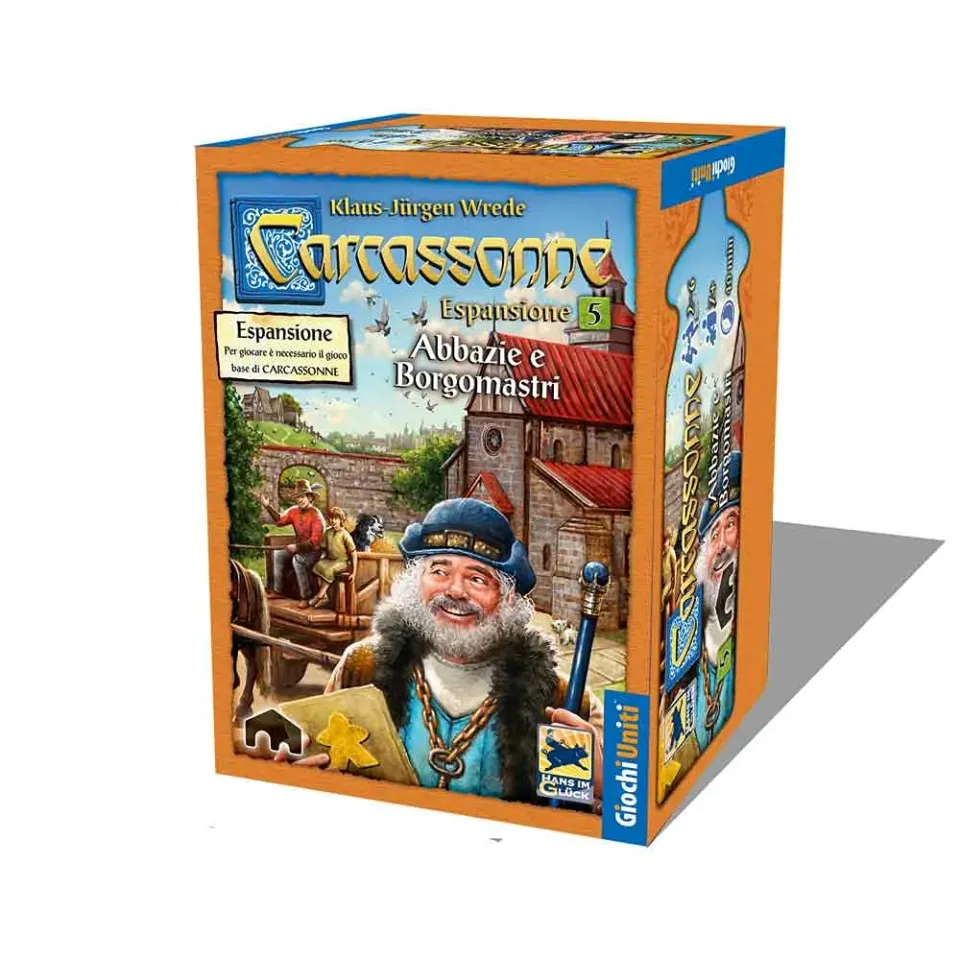 Giochi Uniti Carcassonne Abbazie Borgomastri espansione 5