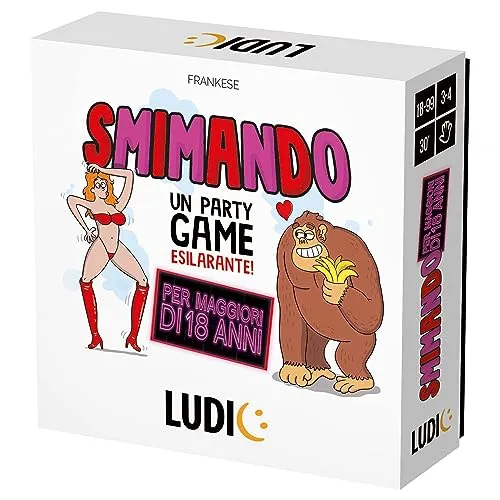 Ludic Smimando 18 party game per adulti 3-4 giocatori