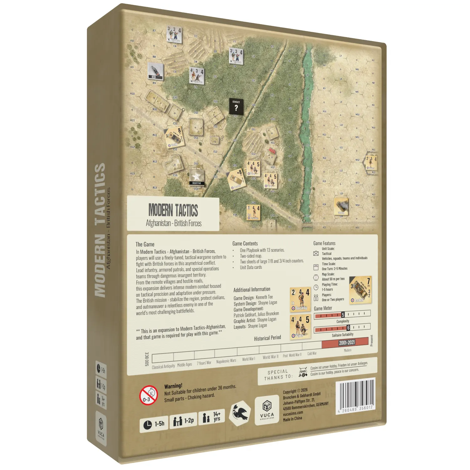 VUCA Simulations Modern Tactics British Forces espansione
