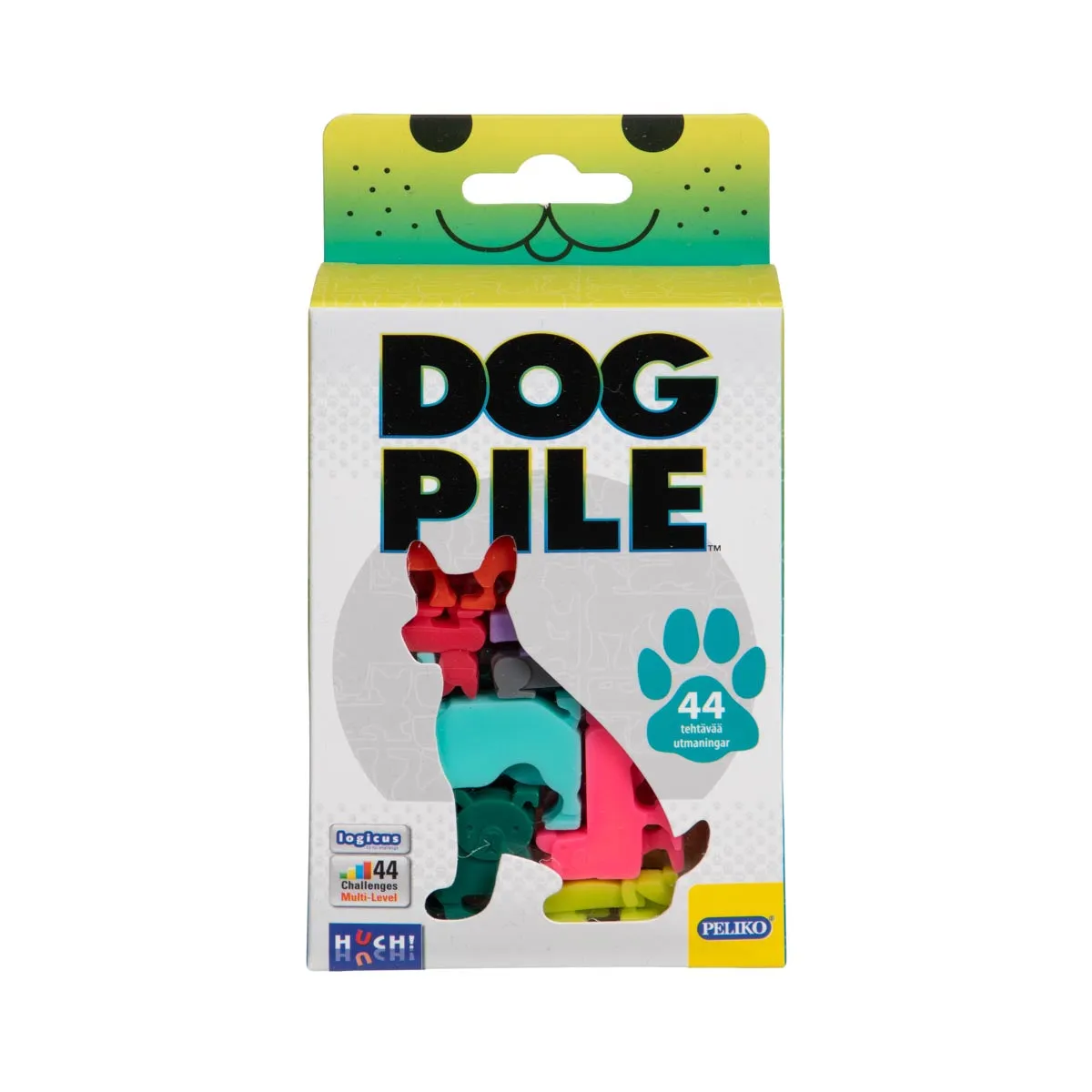 Peliko Dog Pile gioco puzzle 44 sfide cani