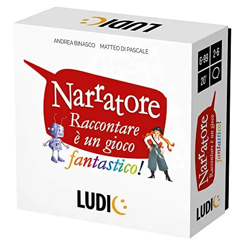 Ludic Narratore gioco da tavolo storytelling famiglia