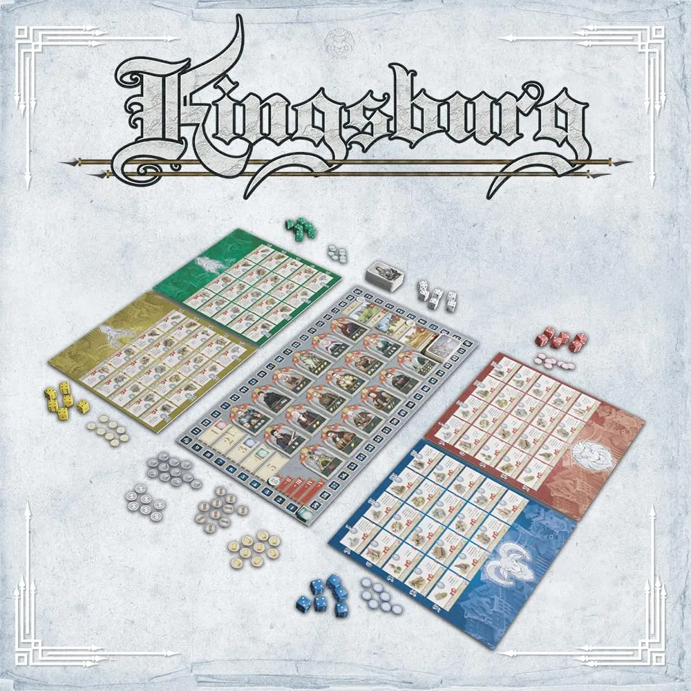 Giochi Uniti Kingsburg 3 Edizione gioco tavolo dadi