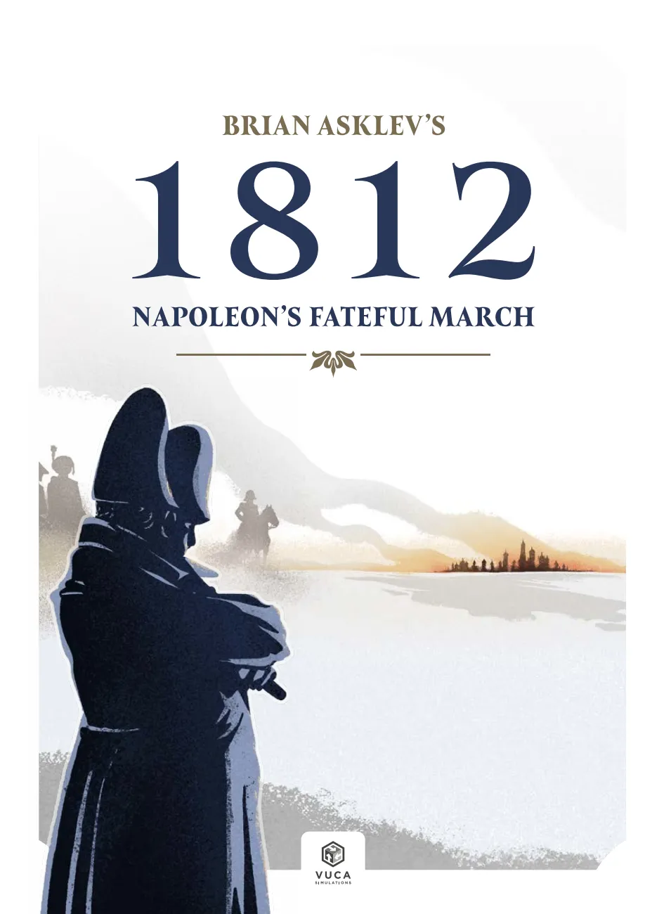 VUCA Simulations 1812 Napoleon's Fateful March wargame 2 giocatori