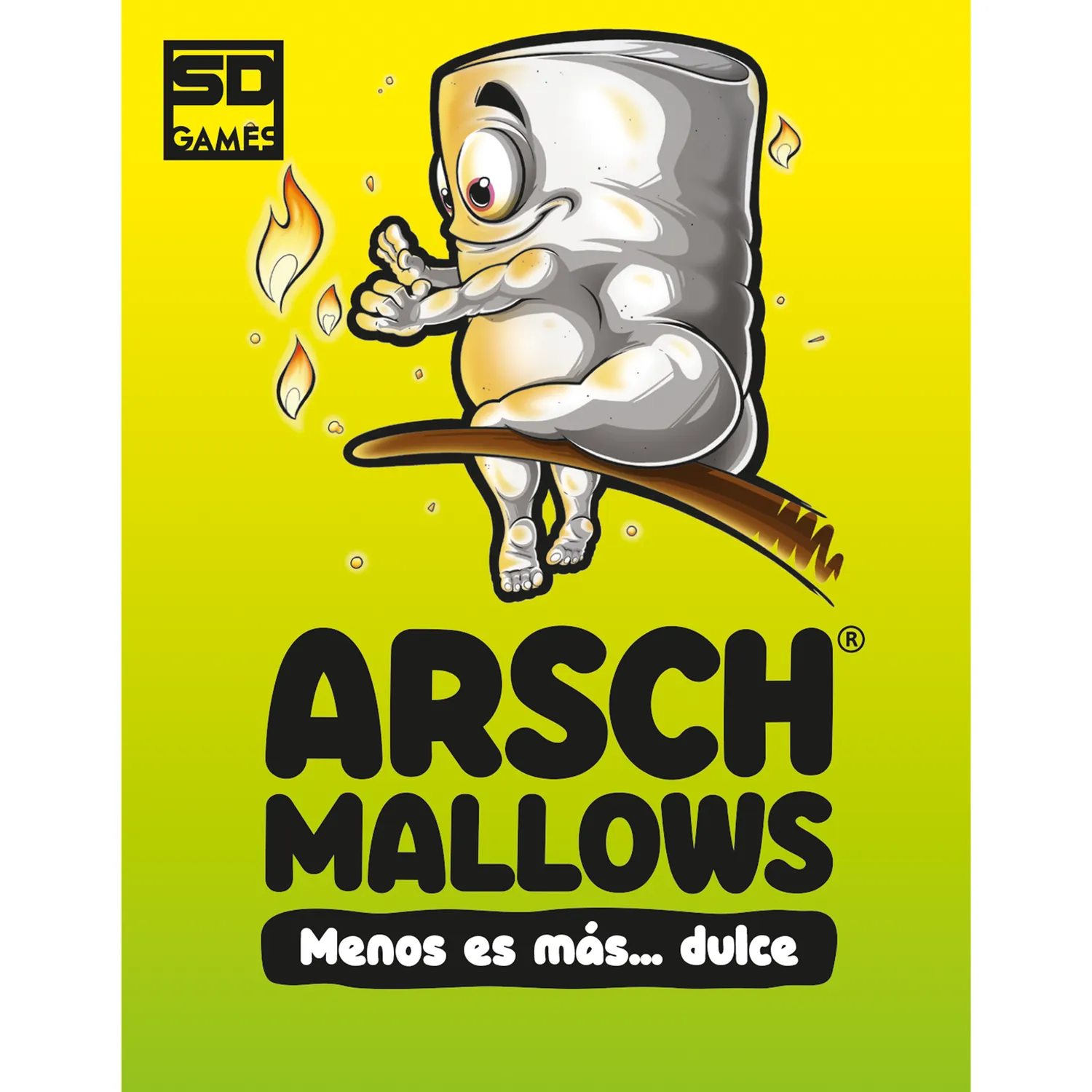 SD Games Arschmallows gioco di carte 65 carte bluff