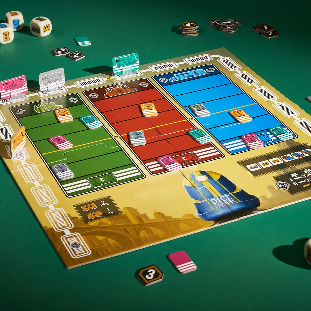 Peliko Dice Express gioco di dadi treno famiglia