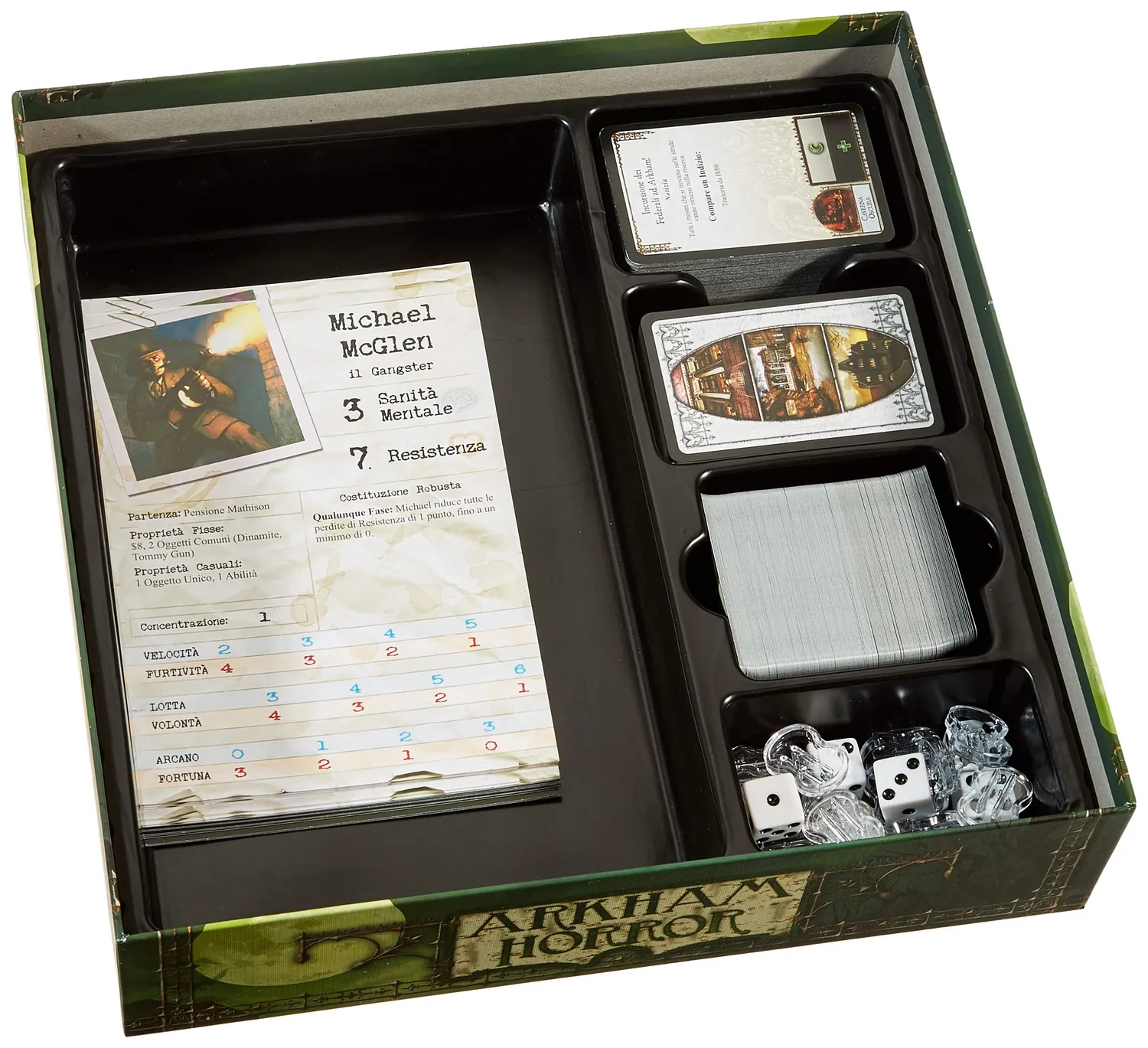 Giochi Uniti Arkham Horror gioco da tavolo horror 1-8