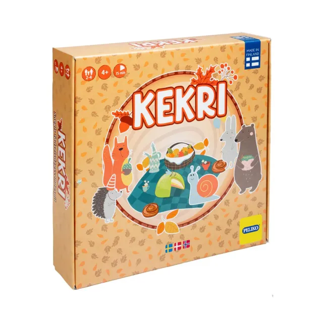 Peliko Kekri Memospel gioco memoria bambini svedese