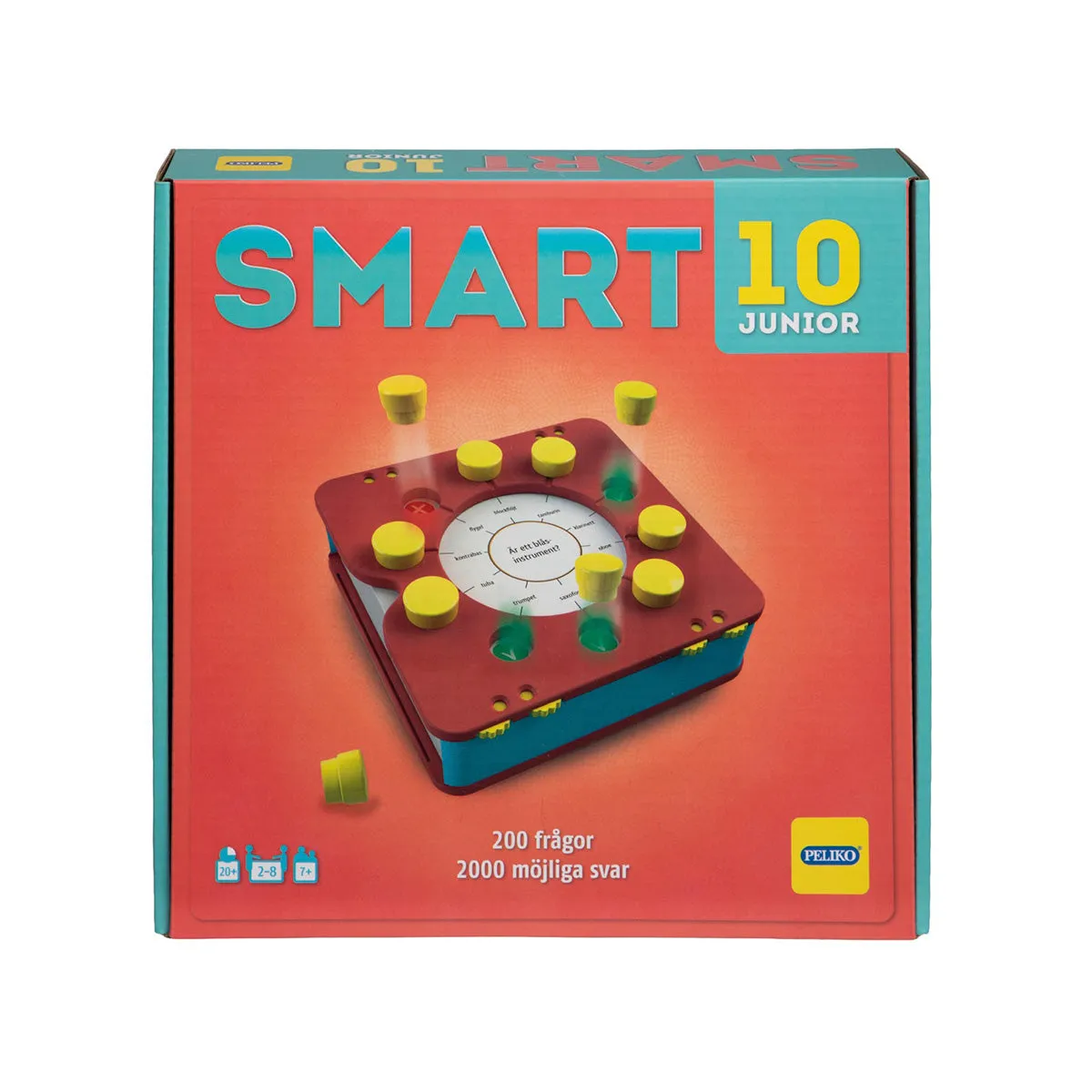Peliko SMART10 Junior gioco quiz svedese 7+ anni